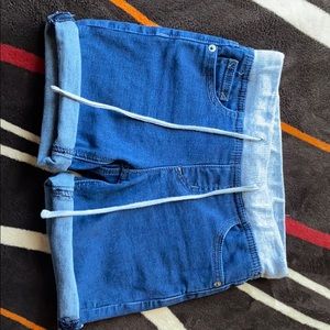 Jean denim shorts
